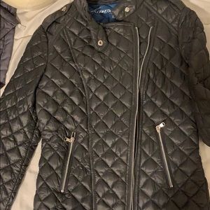KENNETH COLE GRAY PUFFER JACKET